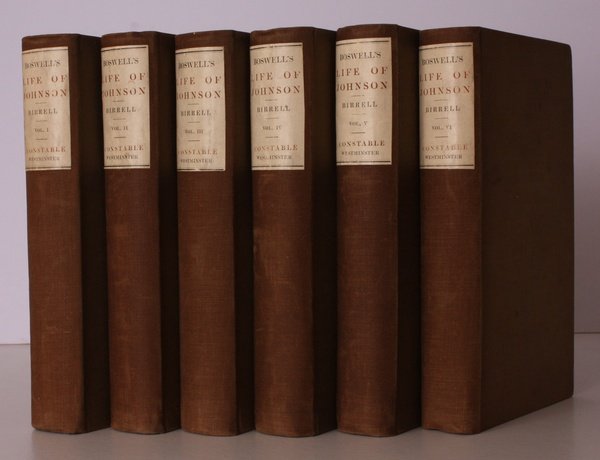 Boswell's Life of Johnson. Edited [and with an Introduction by] …