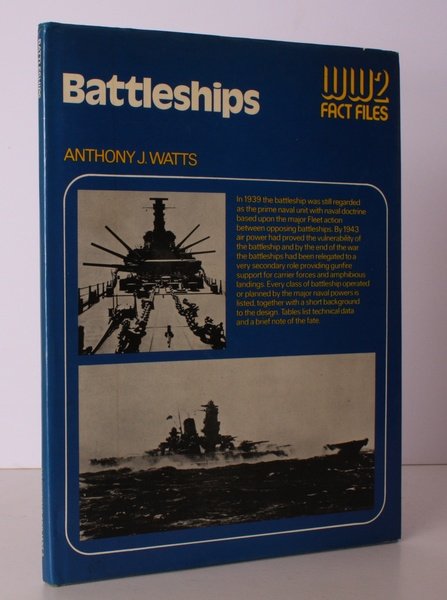 WW2 Fact Files: Battleships. [Cloth bound edition.] NEAR FINE COPY …