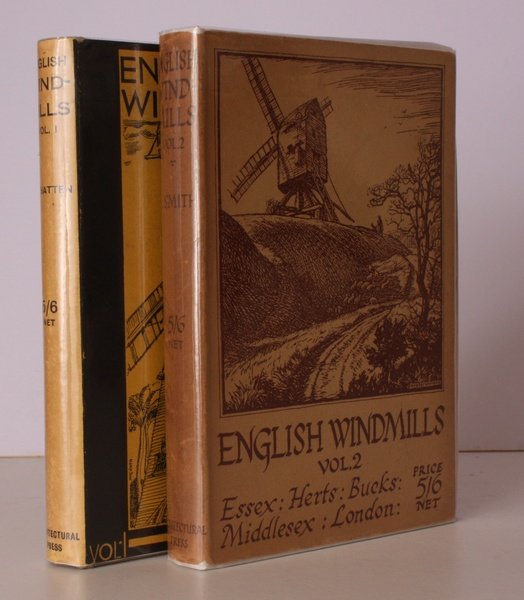 English Windmills. [Complete set.] NEAR FINE SET IN UNCLIPPED DUSTWRAPPERS …