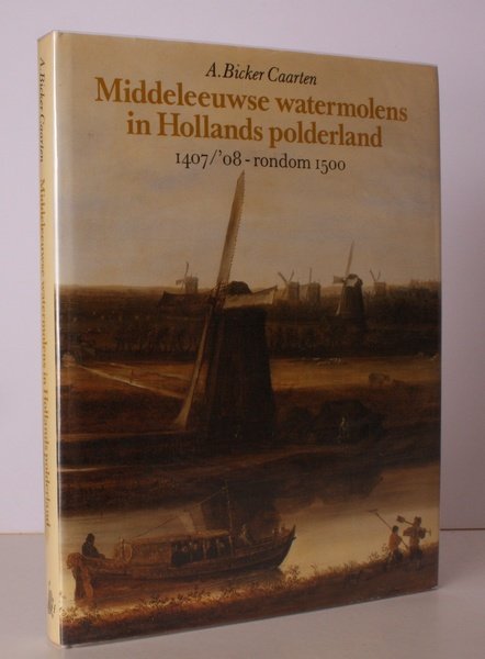 Middeleeuwse Watermolens in Hollands Polderland. 1407/'08-rondom 1500. NEAR FINE COPY …