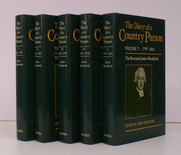 The Diary of a Country Parson: the Reverend James Woodforde. …