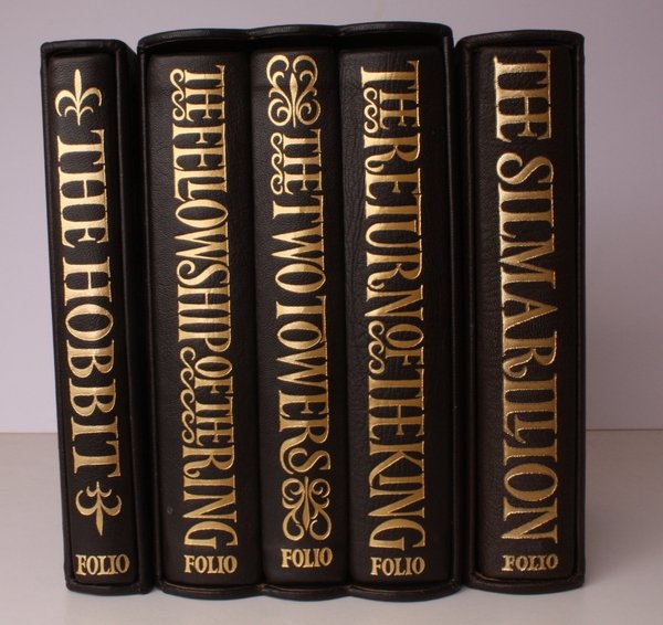 The Hobbit [with] The Lord of the Rings [with] The Silmarillion. ORIGINAL SUBSCRIBER'S EXTENDED SET WITH MATCHING NUMBERS
