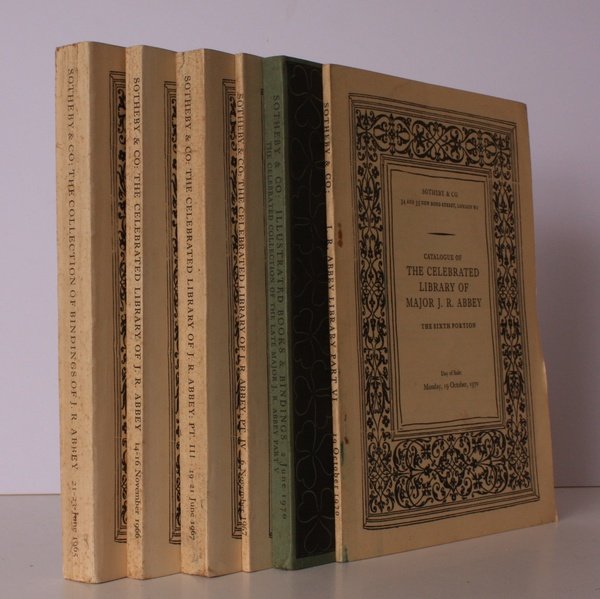 [Sale Catalogues of] The Celebrated Library of Major J R …