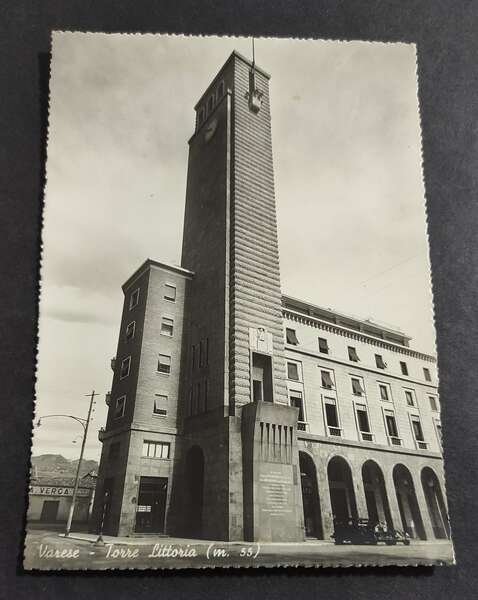 Cartolina Varese - Torre Littoria