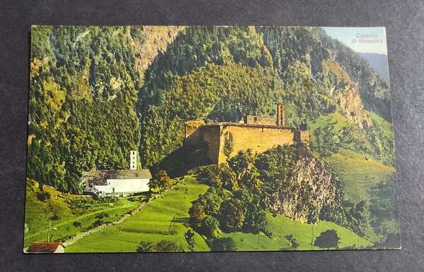 Cartolina Mesocco - Castello (Svizzera)