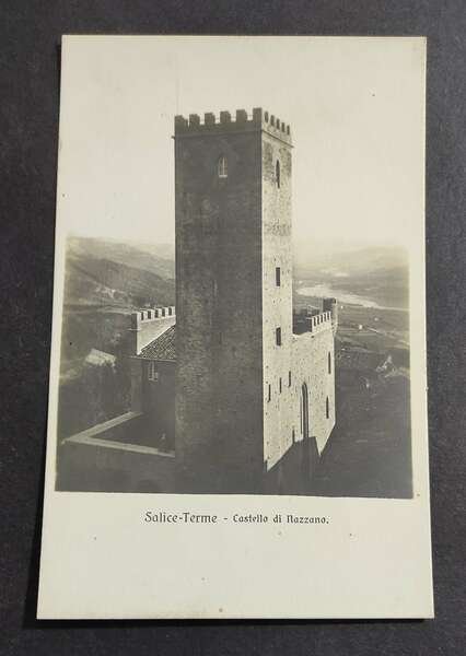 Cartolina Salice Terme - Castello di Nazzano