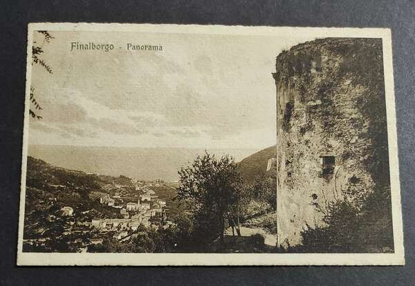 Cartolina Finalborgo - Panorama