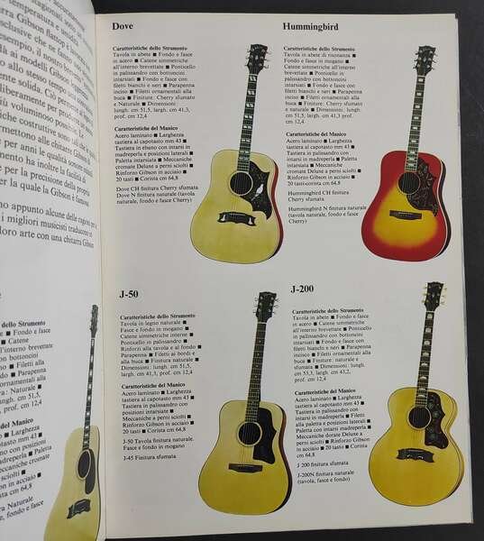 Gibson - Chitarre Elettriche - 1969 - Catalogo Brochure