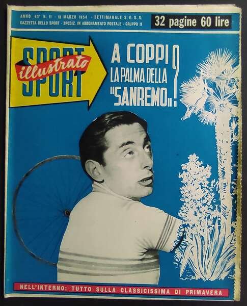 Sport Illustrato - N.11 - 1954 - Coppi