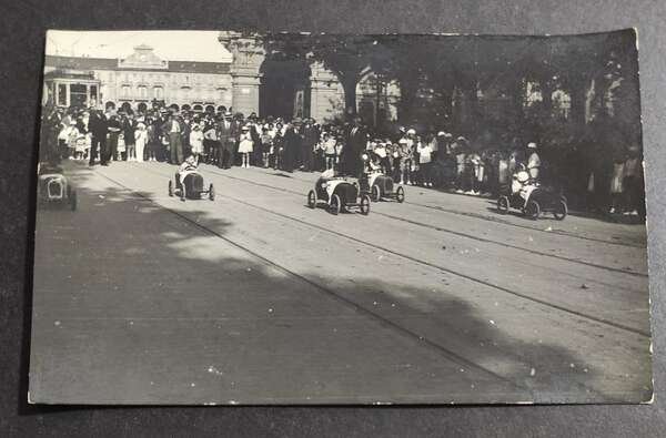 Cartolina Fotografica Alessandria - Giornata del Giocattolo 1933 -