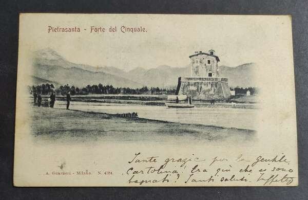 Cartolina Pietrasanta - Forte del Cinquale