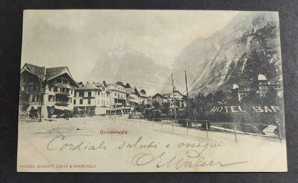 Cartolina Grindelwald (Svizzera)