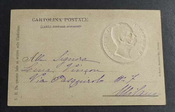 Cartolina I Pellegrinaggio alla Tomba del Re Martire