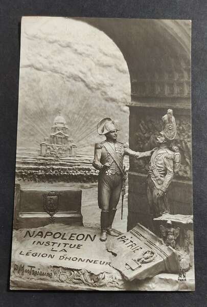 Cartolina Napoleone Institue la Legion d'Honneur - Mastroianni