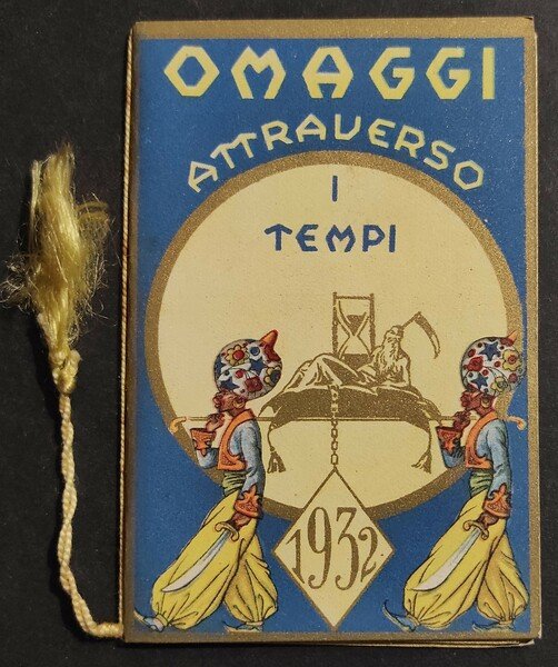 Calendarietto Giocondal - Omaggi Attraverso i Tempi - 1932 | Immagine principale