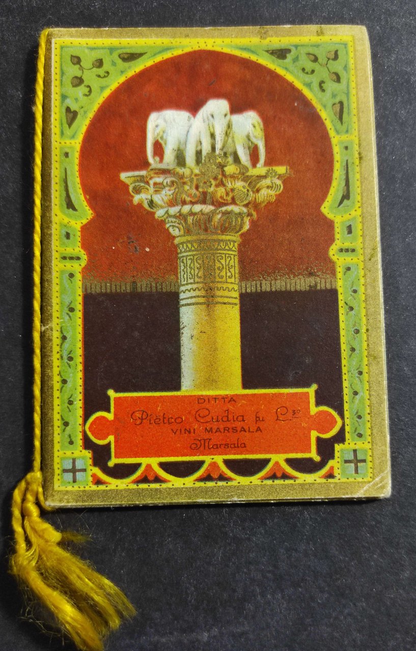 Calendario/Calendarietto Pubblicitario - Ditta Cudia Marsala - 1931 | Immagine principale