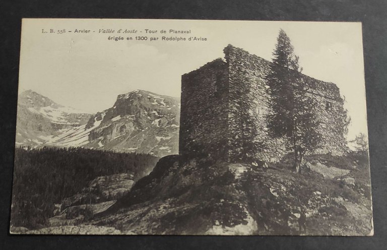 Cartolina Arvier (Vallée d'Aoste) - Tour de Planaval