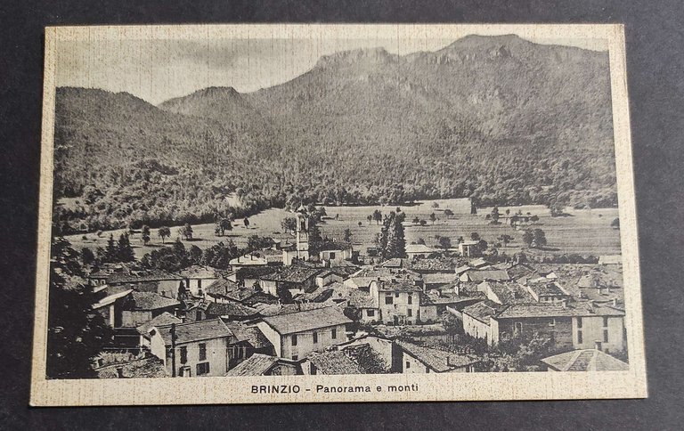 Cartolina Brinzio - Panorama e Monti