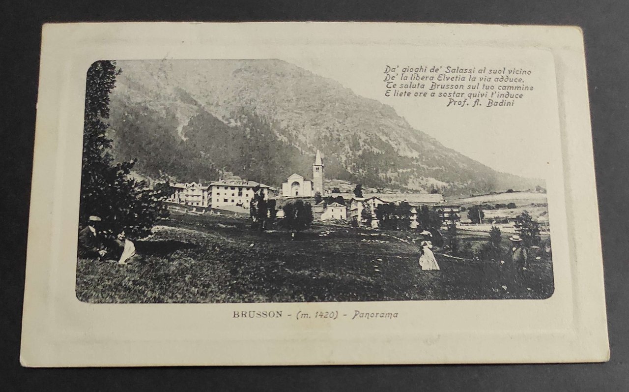 Cartolina Brusson - Panorama | Immagine principale