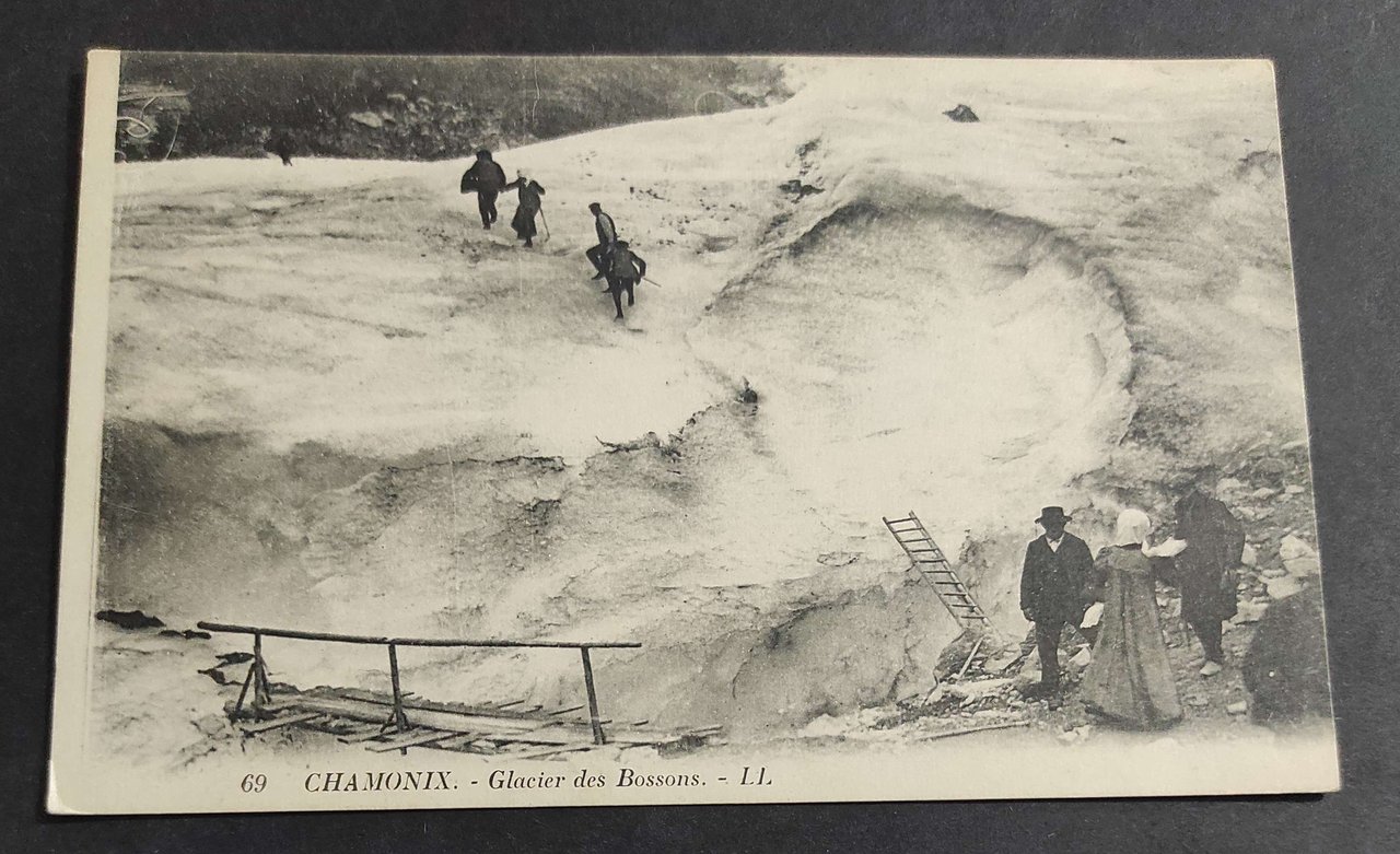 Cartolina Chamonix - Glacier des Bossons | Immagine principale