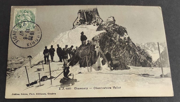 Cartolina Chamonix - Observatoire Vallot