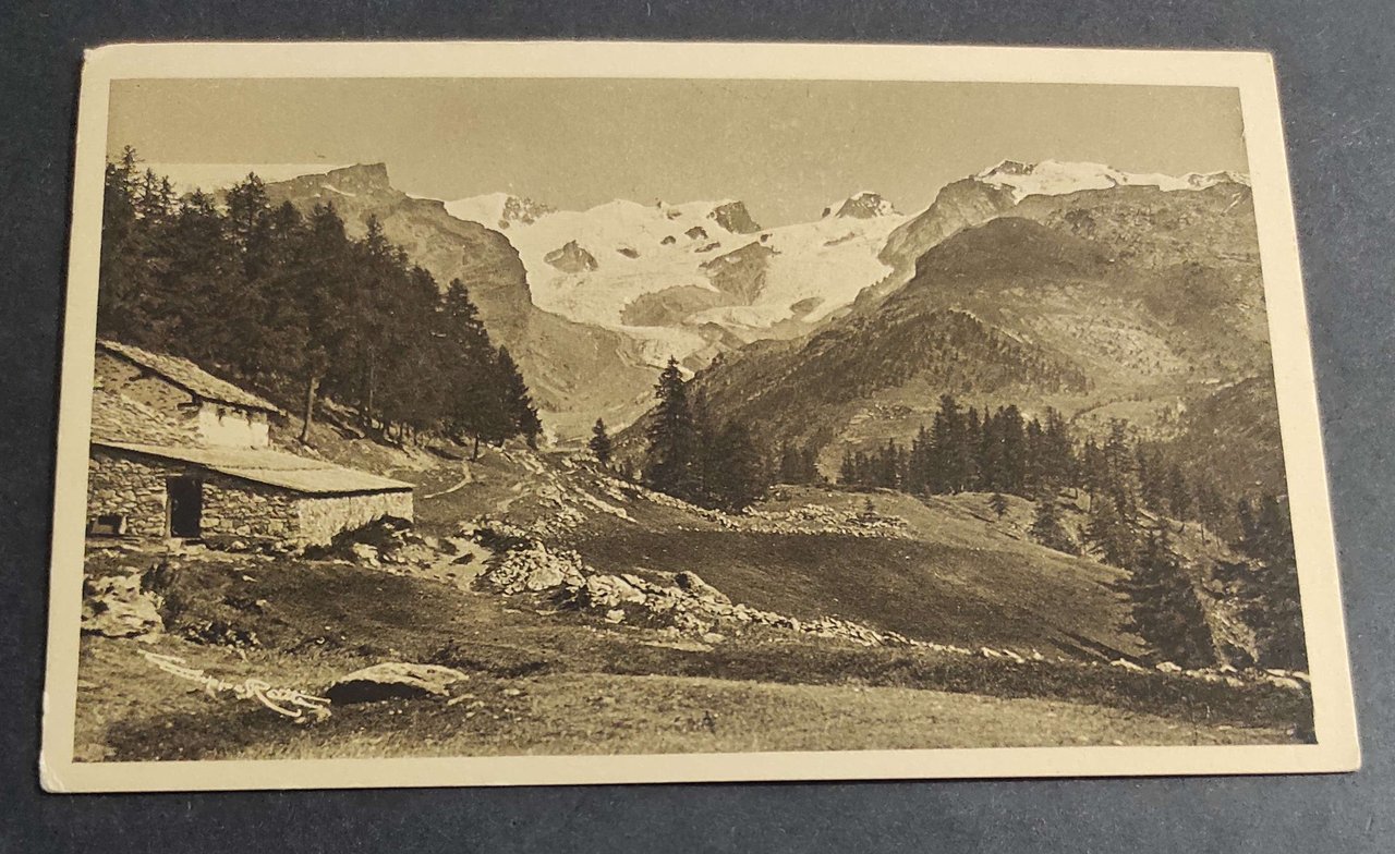 Cartolina Champoluc (Valle d'Ayas) - Dall'Alpe Varda - La Catena … | Immagine principale