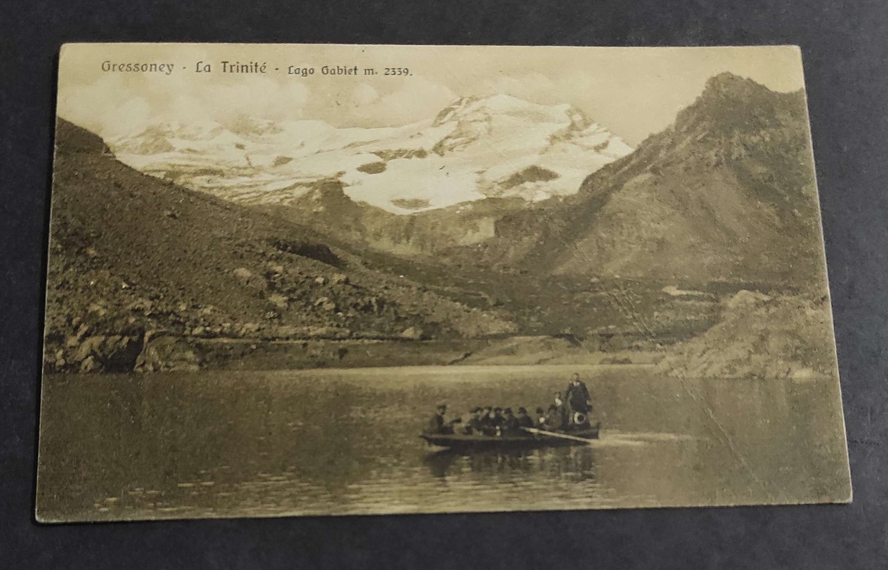 Cartolina Gressoney - La Trinité - Lago Gabiet | Immagine principale