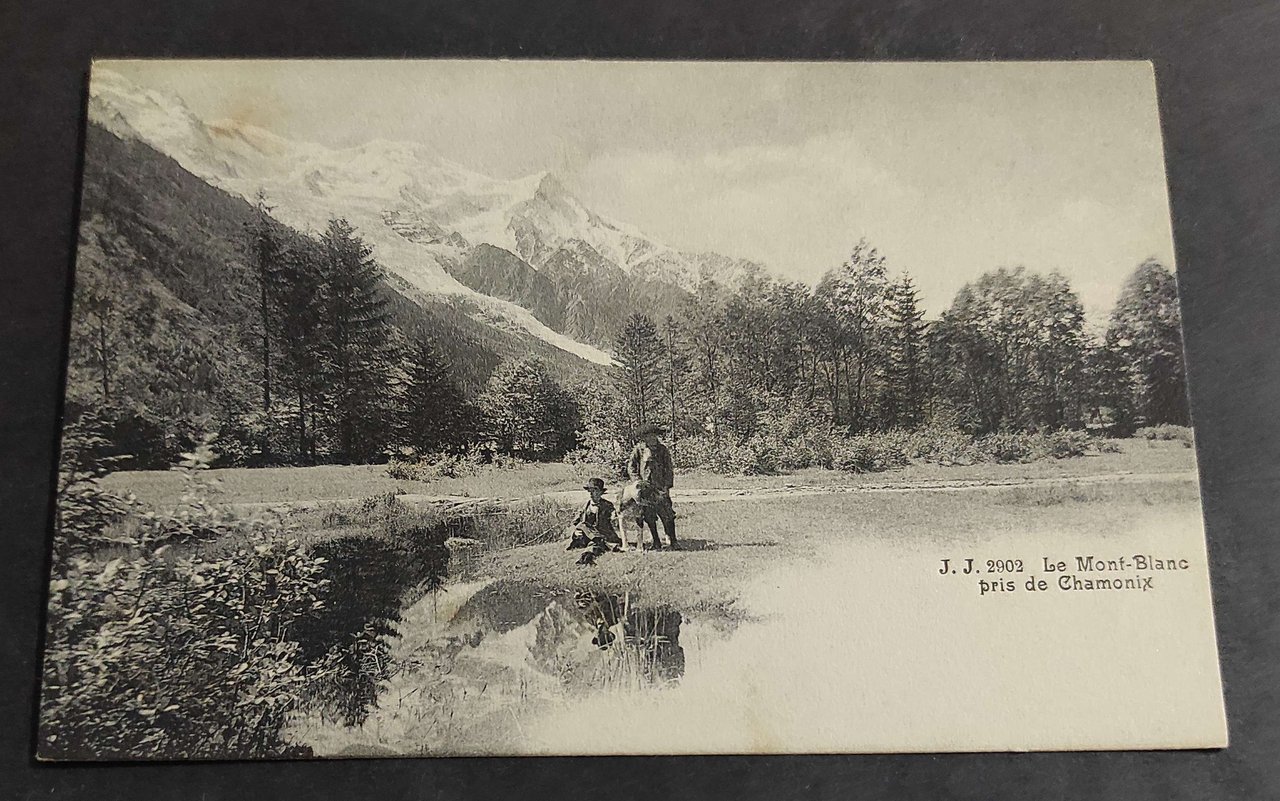Cartolina Le Mont-Blanc pris de Chamonix | Immagine principale