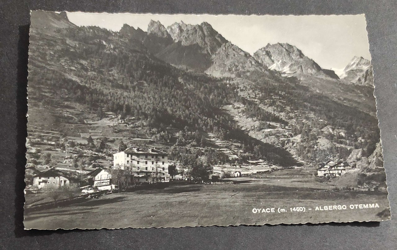 Cartolina Oyace - Albergo Otemma | Immagine principale