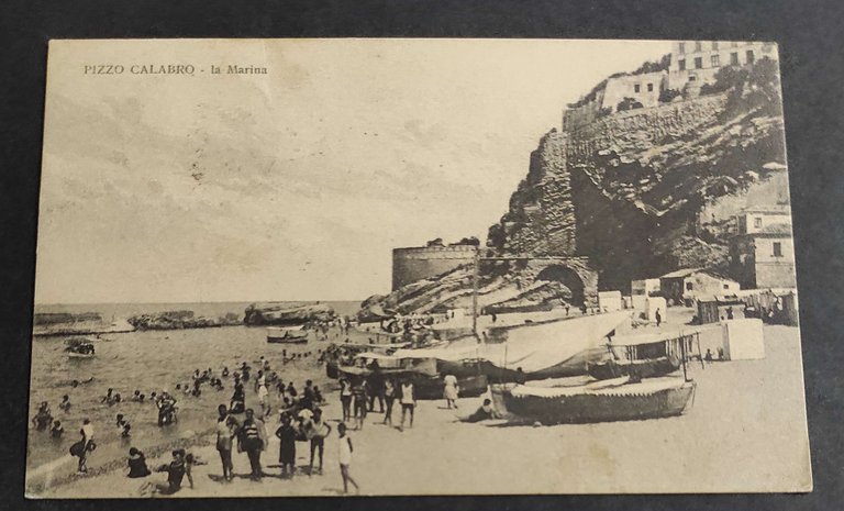 Cartolina Pizzo Calabro - La Marina