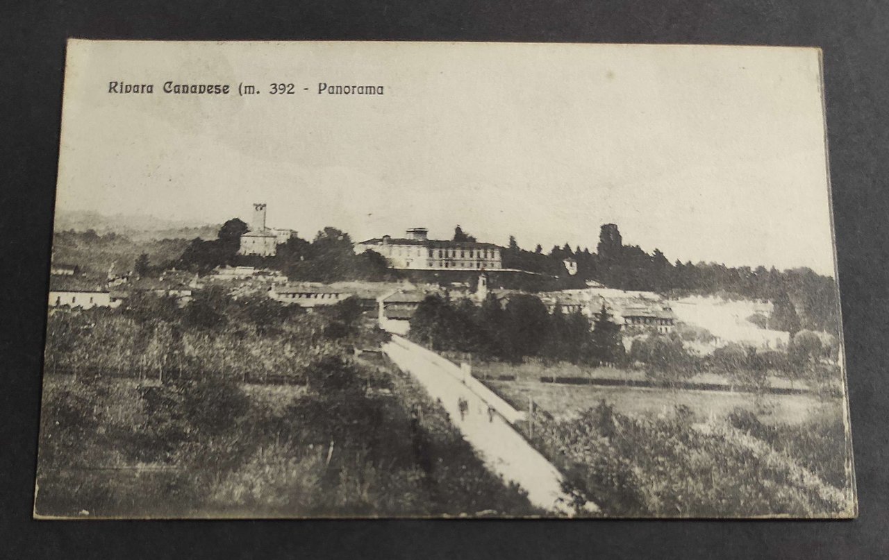 Cartolina Rivara Canavese - Panorama | Immagine principale