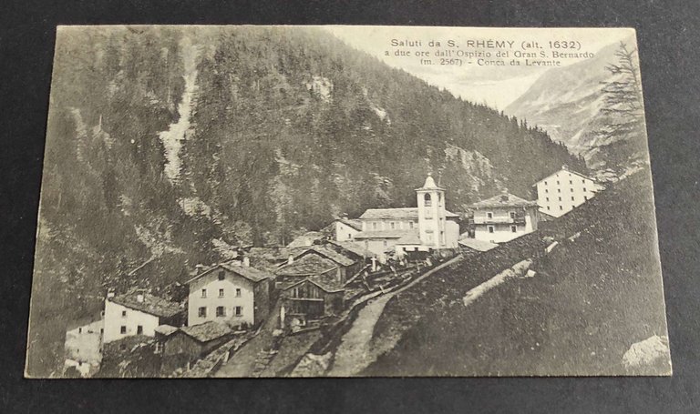 Cartolina S.Rhemy - A Due Ore dall'Ospizio del Gran S. …
