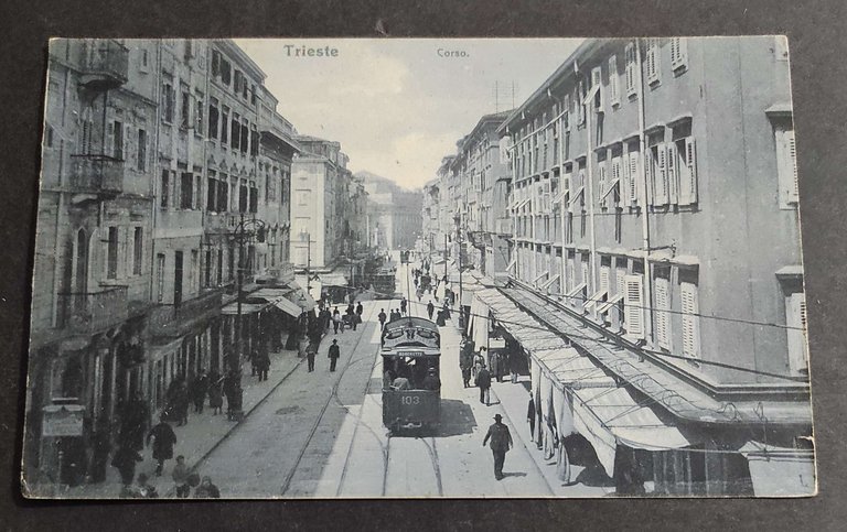 Cartolina Trieste - Corso