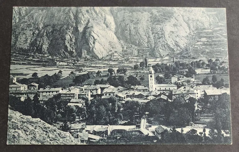 Cartolina Un Salut de Morgex - Vue Générale