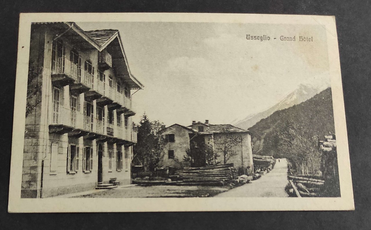 Cartolina Usseglio - Grand Hotel | Immagine principale
