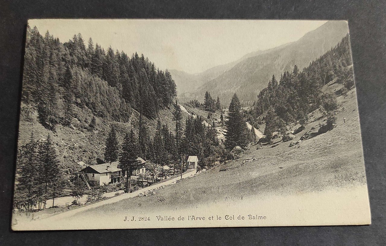 Cartolina Vallée de l'Arve et le Col de Balme | Immagine principale