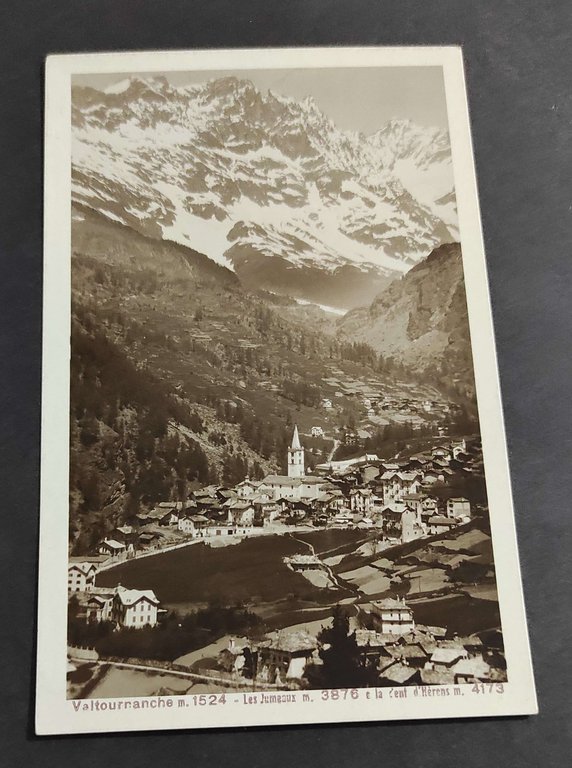 Cartolina Valtournanche - Les Jumeaux