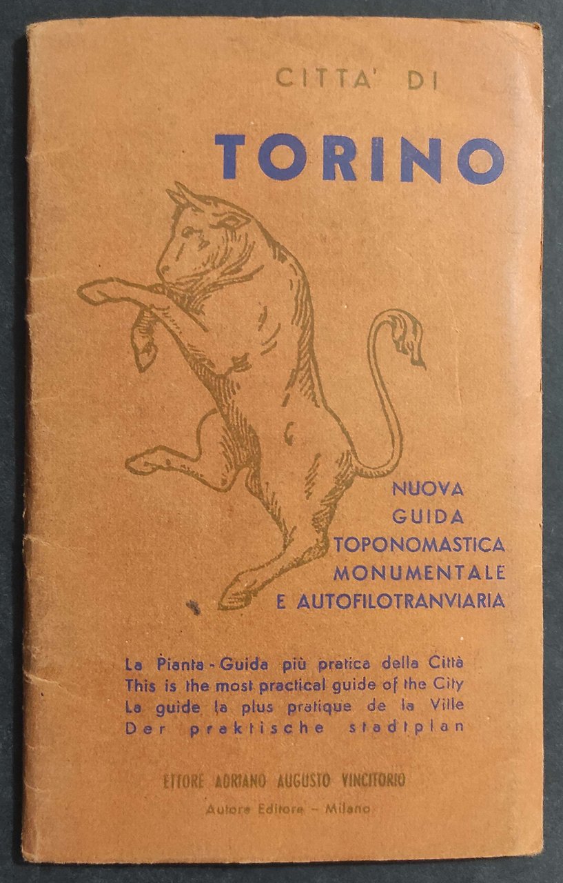 Città di Torino - Nuova Guida Toponomastica Monumentale e Autofilotranviaria … | Immagine principale