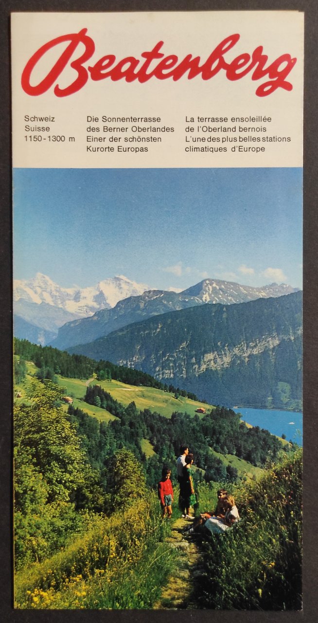 Depliant Beatenberg - The Sunny Terrace of Bernese Oberland | Immagine principale
