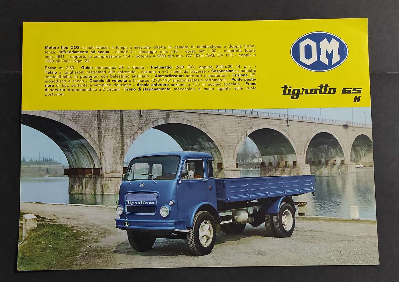 Depliant Camion - OM - Tigrotto 65 N | Immagine principale