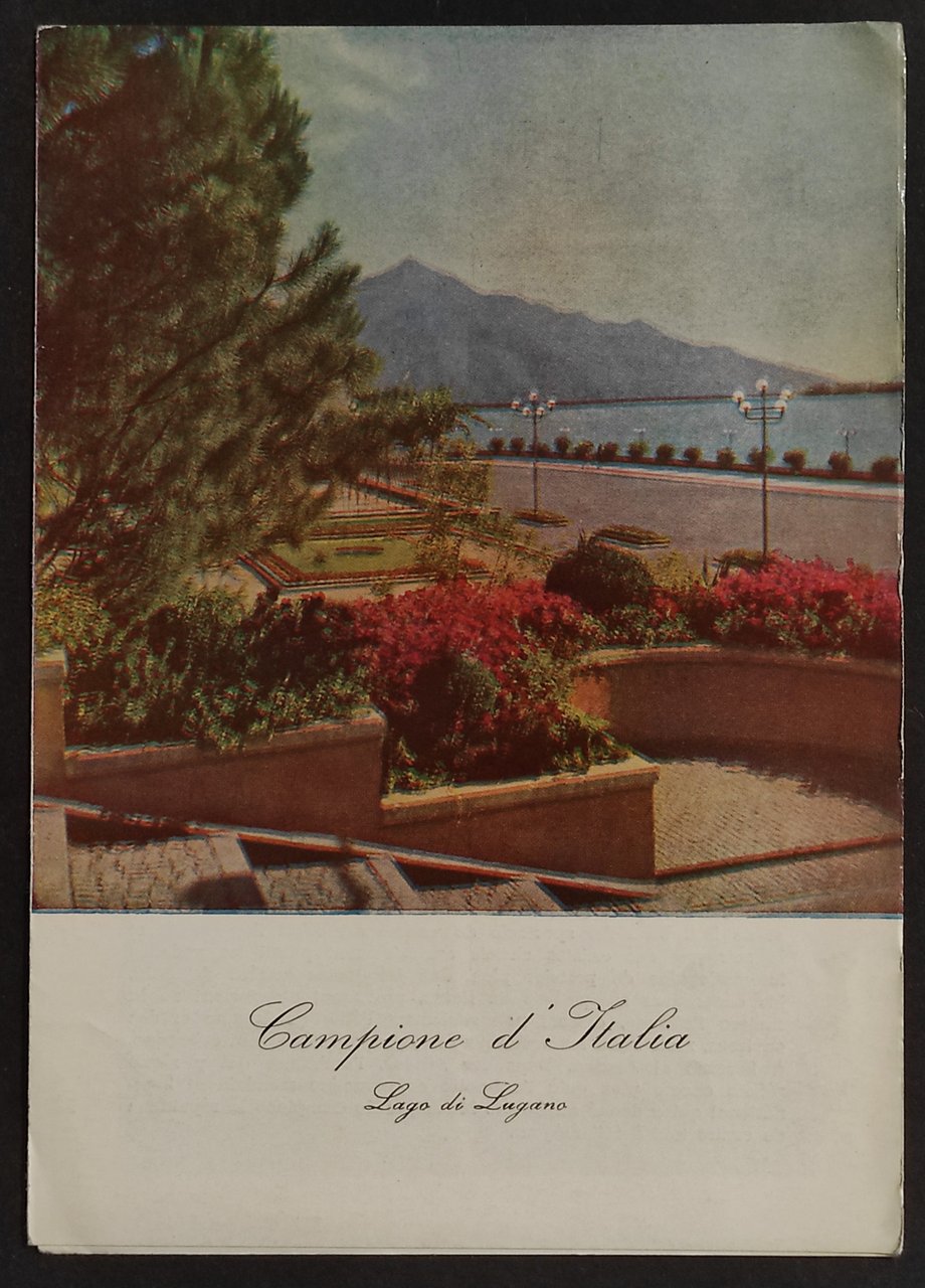 Depliant Campione d'Italia - Lago di Lugano | Immagine principale