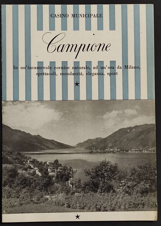Depliant Casinò Municipale Campione | Immagine Gallery 2