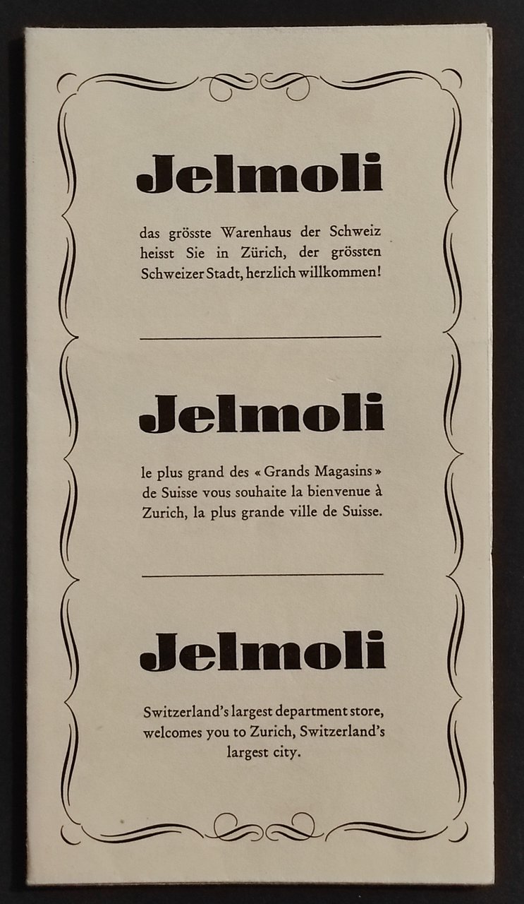 Depliant Jelmoli con Ppianta | Immagine principale