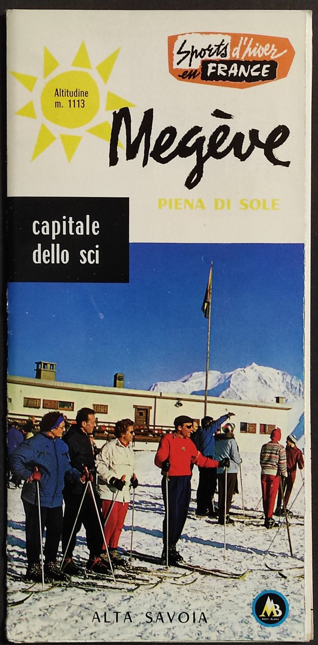Depliant Megève con Tariffe 1962-63 - Capitale dello Sci - … | Immagine principale