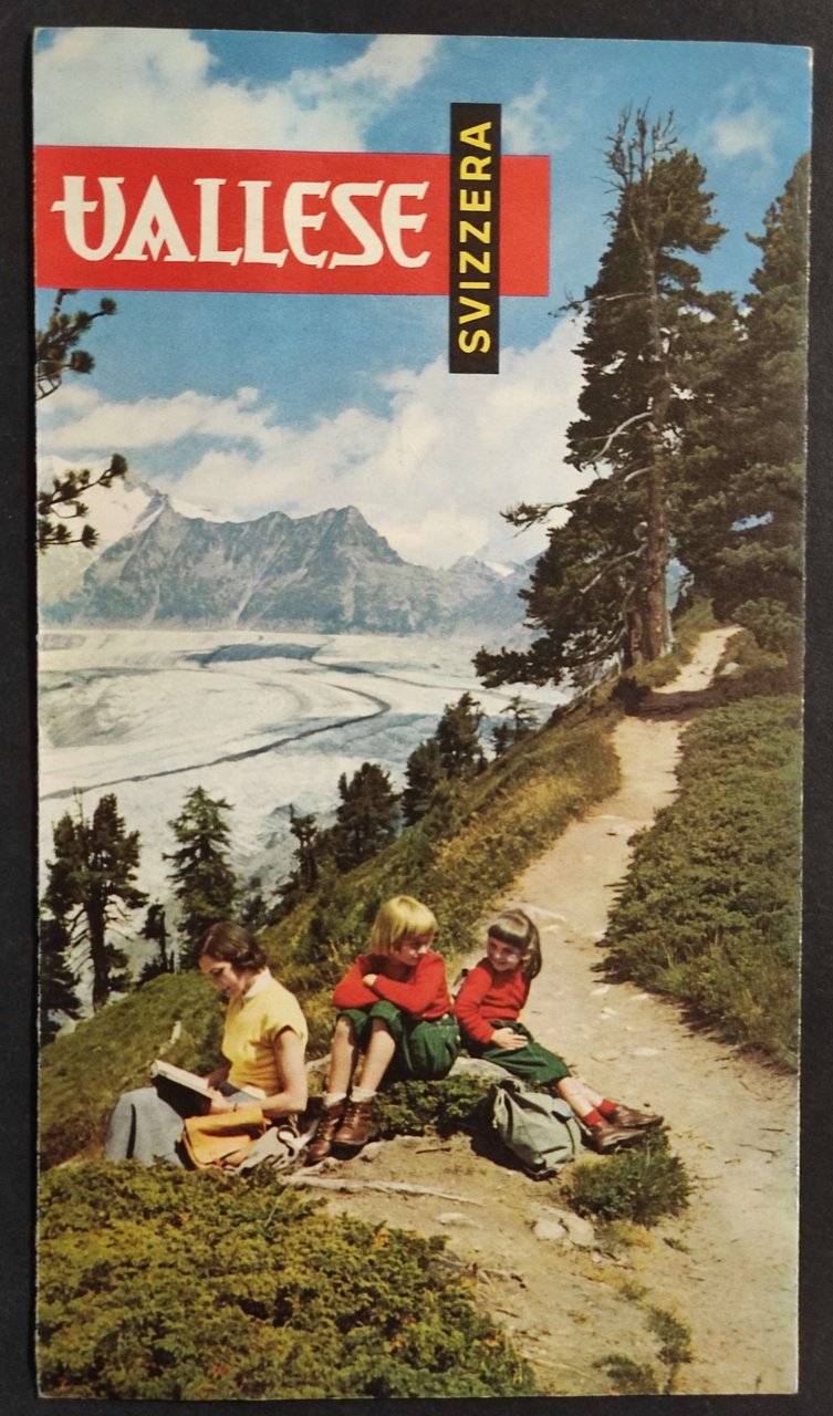 Depliant Svizzera Vallese - 1955 | Immagine principale