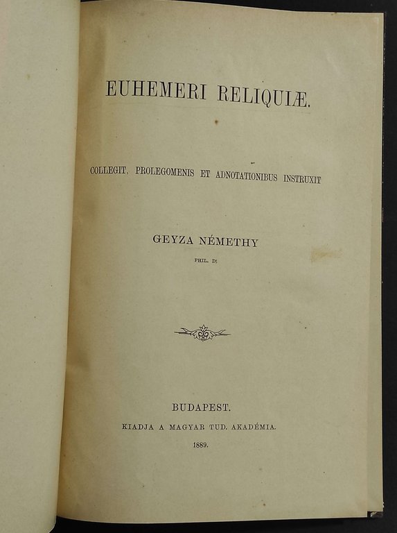 Euhemeri Reliquiae