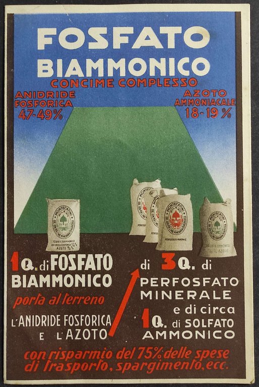 Fosfato Biammonico Montecatini - Concime Complesso - Depliant | Immagine Gallery 2
