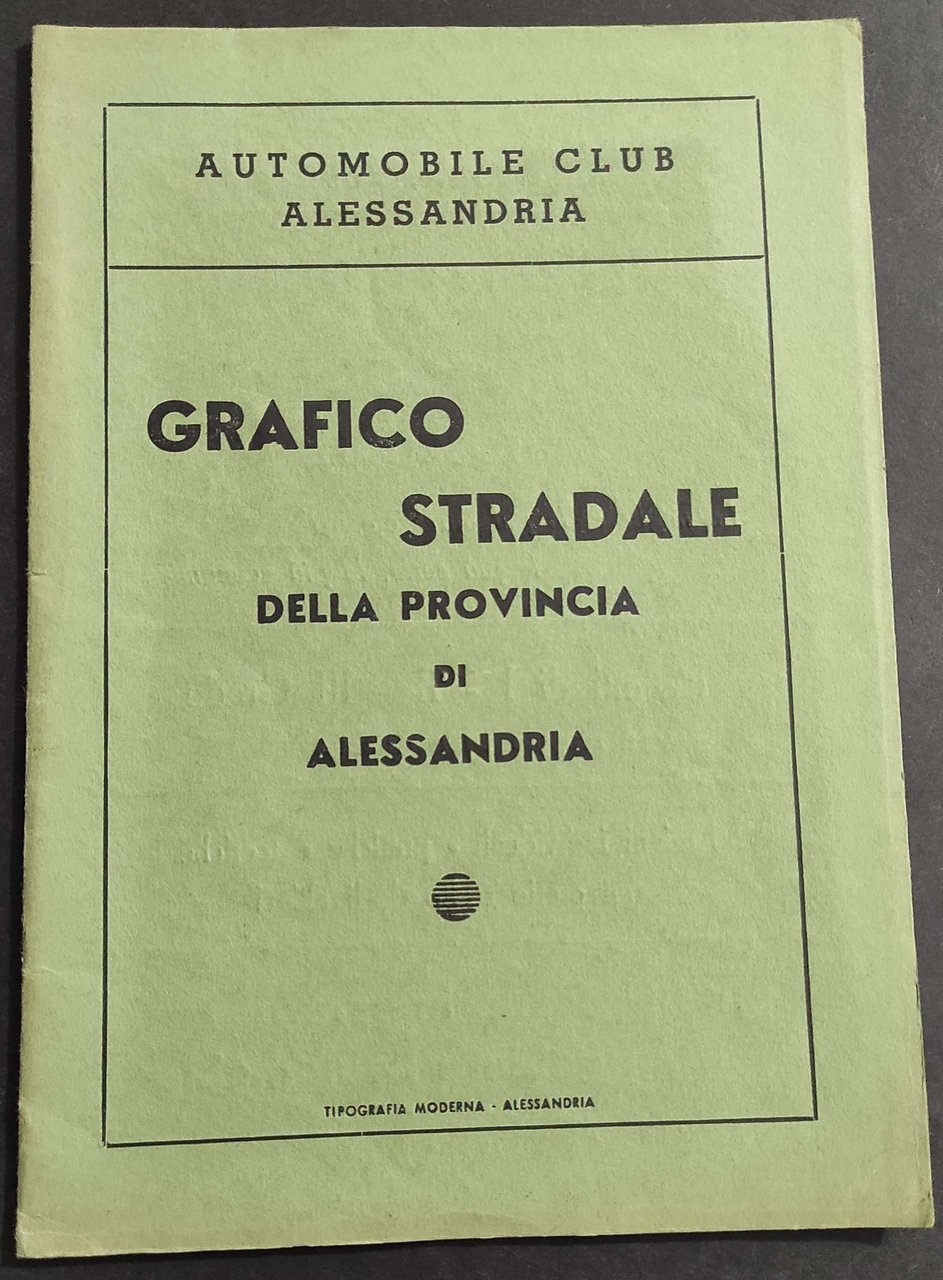 Grafico Stradale della Provincia di Alessandria - Automobile Club | Immagine principale