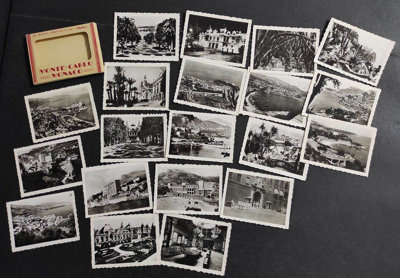 Monte-Carlo Monaco - 20 Photos Veritables - Ed. Rella | Immagine principale