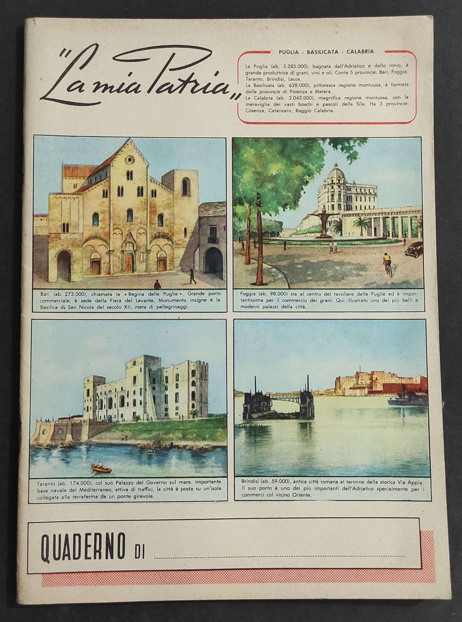 Quaderno - La Mia Patria - Puglia - Basilicata - … | Immagine principale